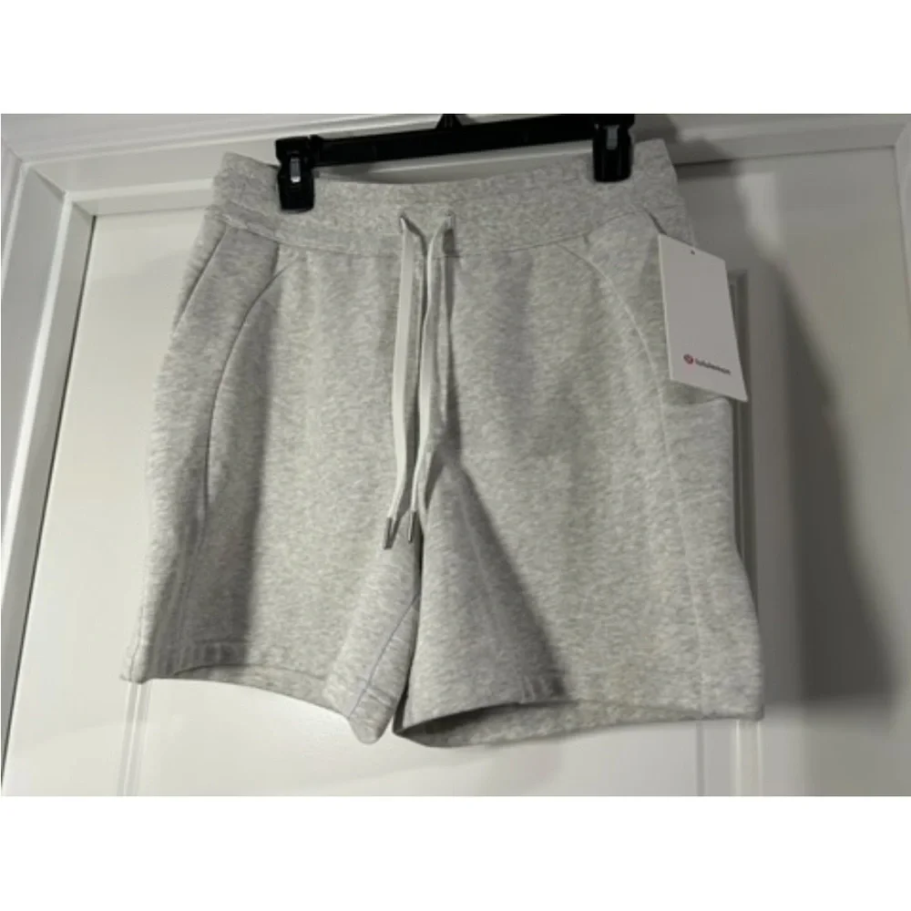 Lululemon Women's Heathered Gray Scuba‎ HR 5